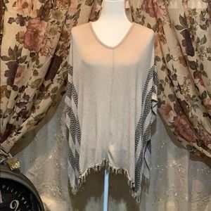 Oversized Sz Small sweater Poncho